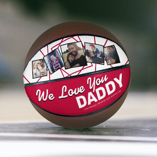 Vatertag | Wir Liebe Sie Daddy Foto Basketball