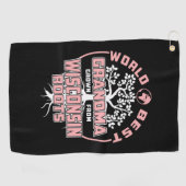 Vatertag | World Best Oma Golfhandtuch (Horizontal)