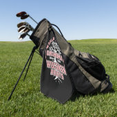 Vatertag | World Best Oma Golfhandtuch (Gras)