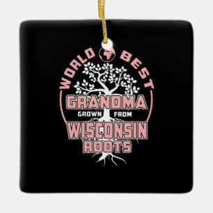 Vatertag World Best Oma Keramikornament