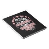 Vatertag | World Best Oma Notizblock (angewinkelt)