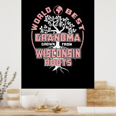 Vatertag | World Best Oma Poster (Küche)