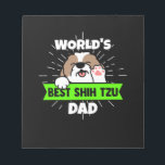 Vatertag| World Best Shih Tzu Hund Vater Notizblock<br><div class="desc">Vatertag| World Best Shih Tzu Hund Vater</div>