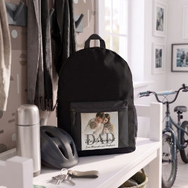 Vatertag World's Greatest Dad mit Foto Bedruckter Rucksack