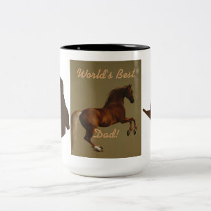 Vatertag Zweifarbige Tasse