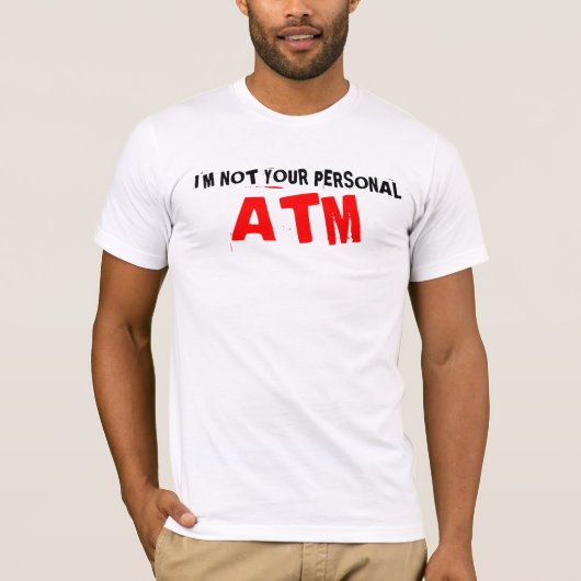 VATERTAGS-ATM-T-SHIRT T-Shirt (Vorderseite)