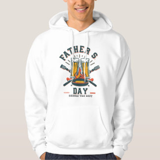 Vatertags-Bier & BBQ Lustiger Kapuzenpullover Hoodie