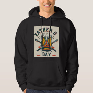 Vatertags-Bier & BBQ Lustiger Kapuzenpullover Hoodie