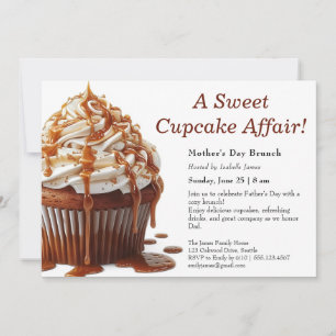 Vatertags-Brunch-Einladung – Süßer Cupcake Einladung