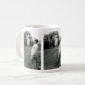 Vatertags-Fototasse Kaffeetasse (Vorderseite Links)