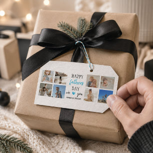 Vatertags-Geschenkanhänger   Personalisierte Fotos Geschenkanhänger