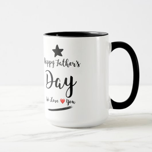 Vatertags-Geschenktasse Tasse (Rechts)