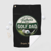 Vatertags-Golf-Daddy-Golfhandtuch Golfhandtuch (Insitu)