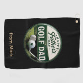 Vatertags-Golf-Daddy-Golfhandtuch Golfhandtuch (Horizontal)
