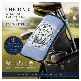 Vatertags-Golf-Geschenk für Papa Putter-Abdeckung Golf Headcover