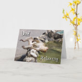 Vatertags-Grußkarte Karte (Gelbe Blume)