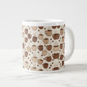 Vatertags-Kaffeestimmung Jumbo-Tasse (Vorderseite Rechts)