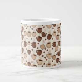 Vatertags-Kaffeestimmung Jumbo-Tasse