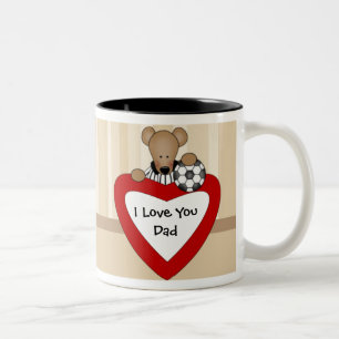 Vatertags-Tasse Zweifarbige Tasse