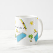 Vatertags-Tassen Kaffeetasse (VorderseiteRechts)