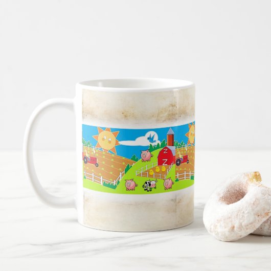 Vatertags-Tassen Kaffeetasse (Mit Donut)