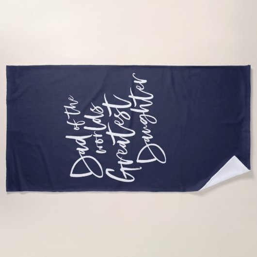 Vatertags-Vatituch Strandtuch (Vorderseite)