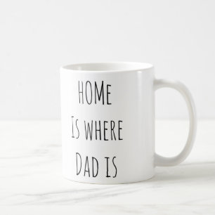 Vatertags-Zuhause ist, wo Vati ist Kaffeetasse