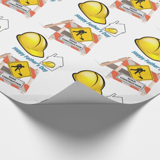 Vatertagsbroschüre Geschenkpapier (Ecke)