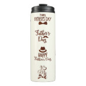 Vatertagsfeier Thermosbecher (Vorderseite)
