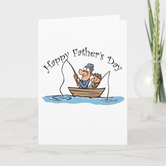 "Vatertagsfischen" Karte (Vorderseite)