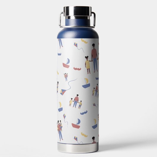 Vatertagsflasche Trinkflasche (Rückseite)