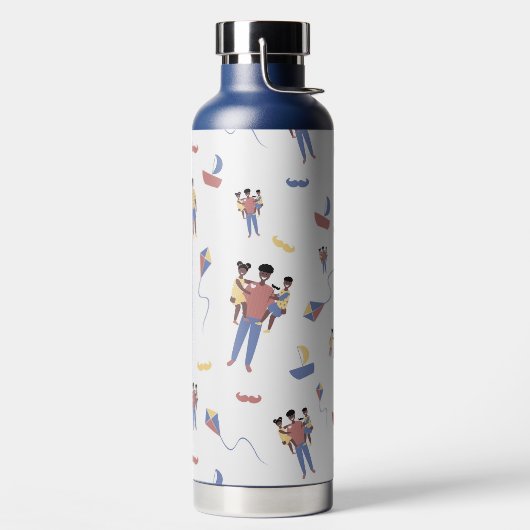 Vatertagsflasche Trinkflasche (links)