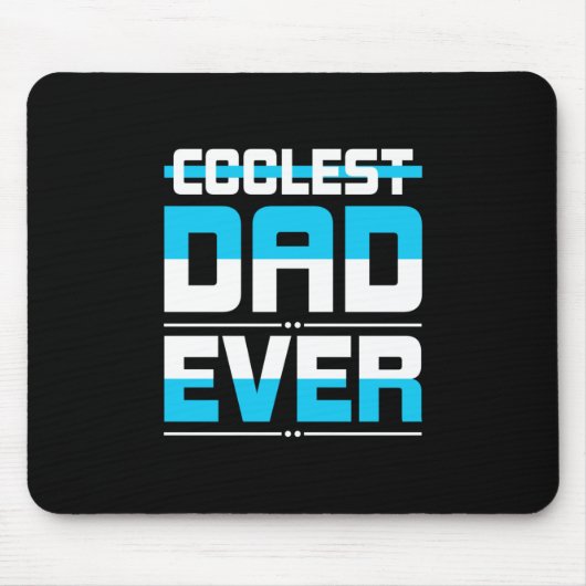Vatertagsgeschenk | Coolster Vater je Mousepad (Vorne)