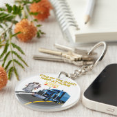 Vatertagsgeschenk für Lkw Schlüsselanhänger (Vorderseite rechts)