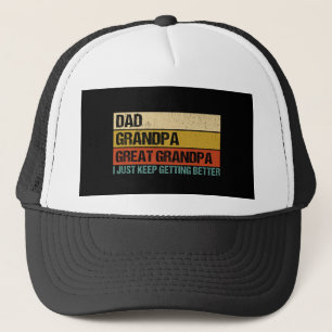 Vatertagsgeschenk für Männer von Enkelkindern Papa Truckerkappe