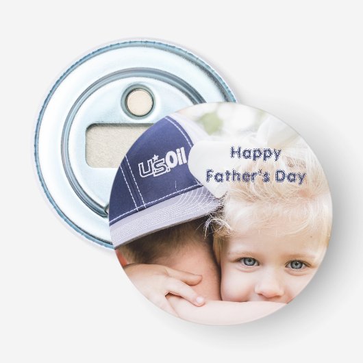 Vatertagsgeschenk für Papa | Benutzerdefiniertes F Flaschenöffner (Vorderseite)