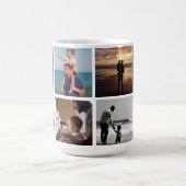 Vatertagsgeschenk für Papa | Benutzerdefiniertes F Kaffeetasse (Mittel)