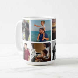 Vatertagsgeschenk für Papa | Benutzerdefiniertes F Kaffeetasse
