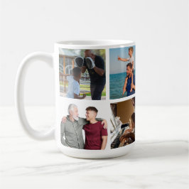 Vatertagsgeschenk für Papa | Benutzerdefiniertes F Kaffeetasse
