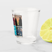 Vatertagsgeschenk für Papa | Benutzerdefiniertes F Schnapsglas (Rechts)