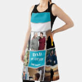 Vatertagsgeschenk für Papa | Benutzerdefiniertes F Schürze (InSitu)