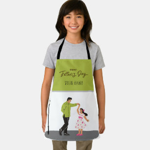 Vatertagsgeschenk für Papa Benutzerdefiniertes F Schürze