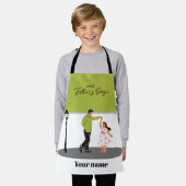 Vatertagsgeschenk für Papa | Benutzerdefiniertes F Schürze (Getragen)