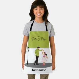 Vatertagsgeschenk für Papa | Benutzerdefiniertes F Schürze