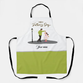 Vatertagsgeschenk für Papa | Benutzerdefiniertes F Schürze