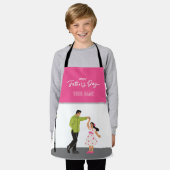 Vatertagsgeschenk für Papa | Benutzerdefiniertes F Schürze (Getragen)