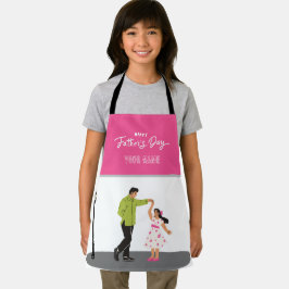 Vatertagsgeschenk für Papa | Benutzerdefiniertes F Schürze