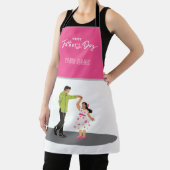 Vatertagsgeschenk für Papa | Benutzerdefiniertes F Schürze (InSitu)
