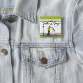 Vatertagsgeschenk für Papa | Benutzerfoto & Name Button (Beispiel)
