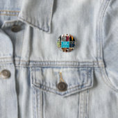 Vatertagsgeschenk für Papa | Benutzerfoto & Name Button (Beispiel)